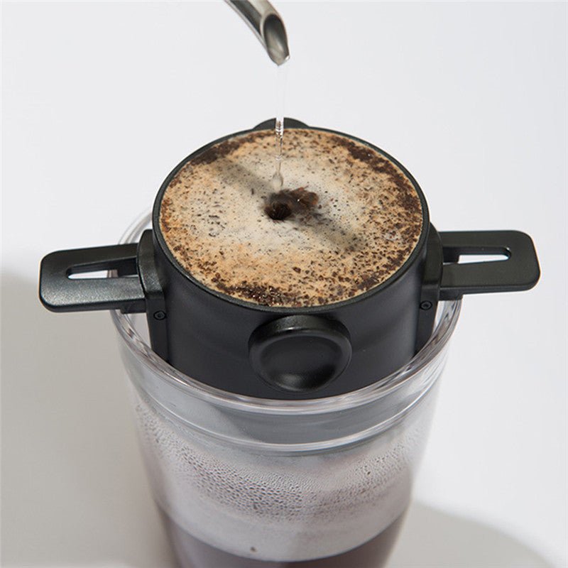 Foldable Portable Coffee Filter Stainless Steel Coffee Machine - Hearth & Lume