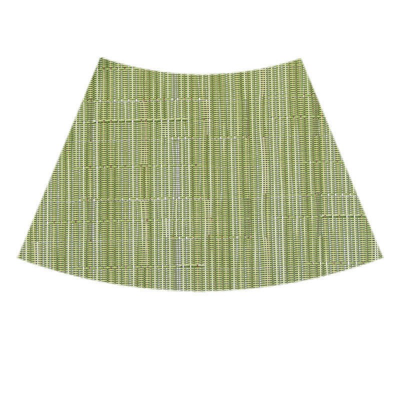 Round Table Fan - shaped Pvc Placemat Heat Insulation - Hearth & Lume
