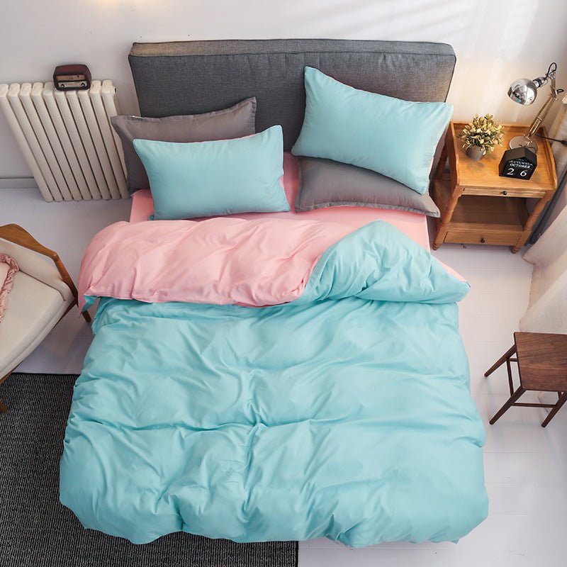 Simple three - piece bedding - Hearth & Lume
