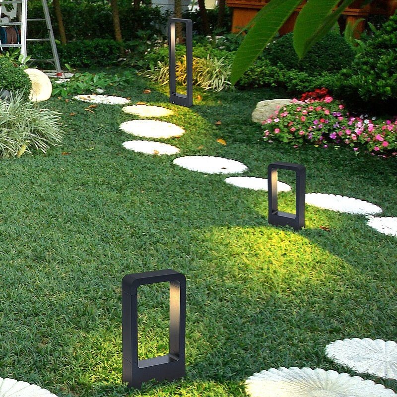 Outdoor Die - cast Aluminum Lawn Lamp Park Scenic Spot Lighting - Hearth & Lume