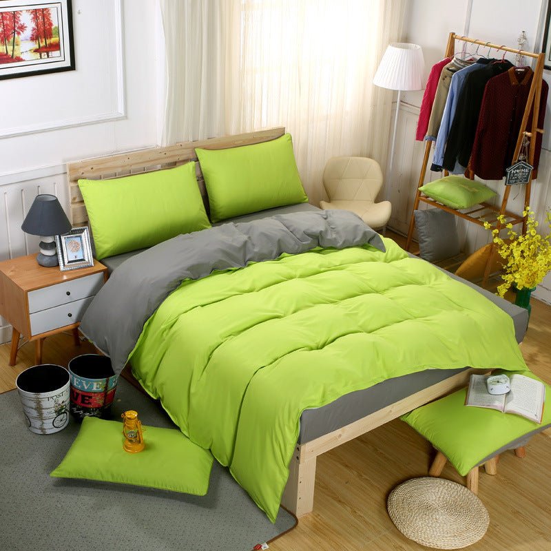 Simple three - piece bedding - Hearth & Lume