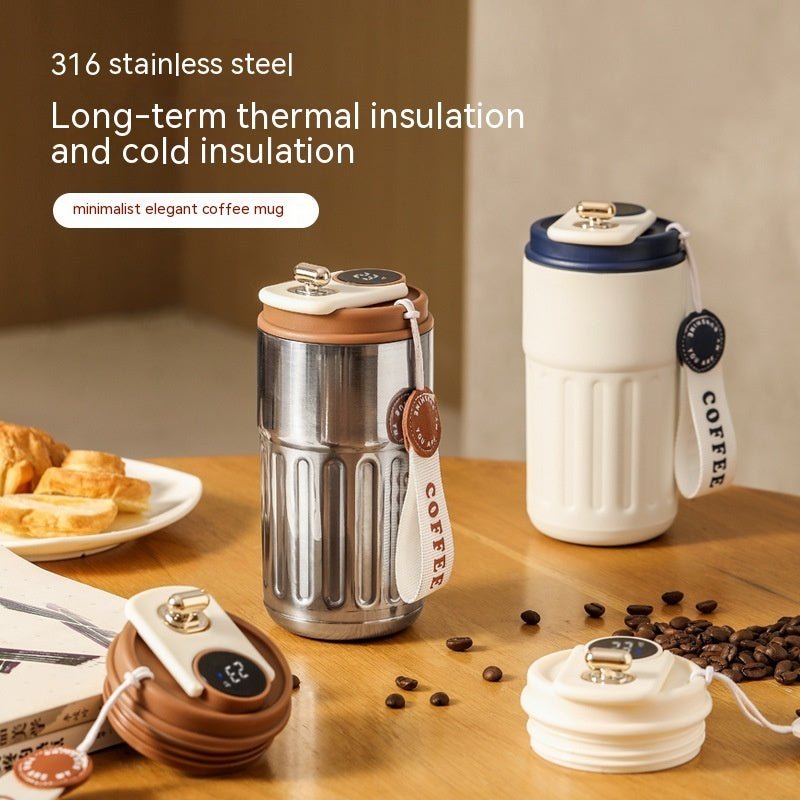 Smart Digital Thermal Bottle Portable Coffee Mug - Hearth & Lume