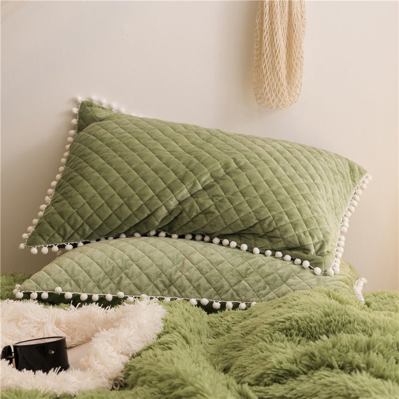 Korean mink velvet warm bedding - Hearth & Lume