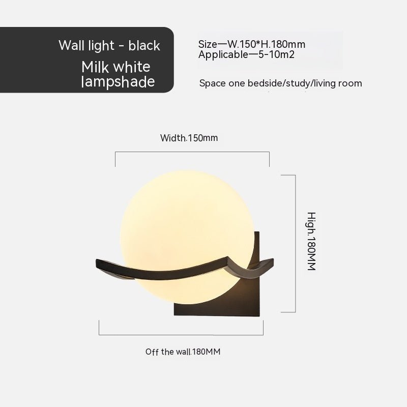 Simple Bedroom Bedside European Wall Lamp - Hearth & Lume