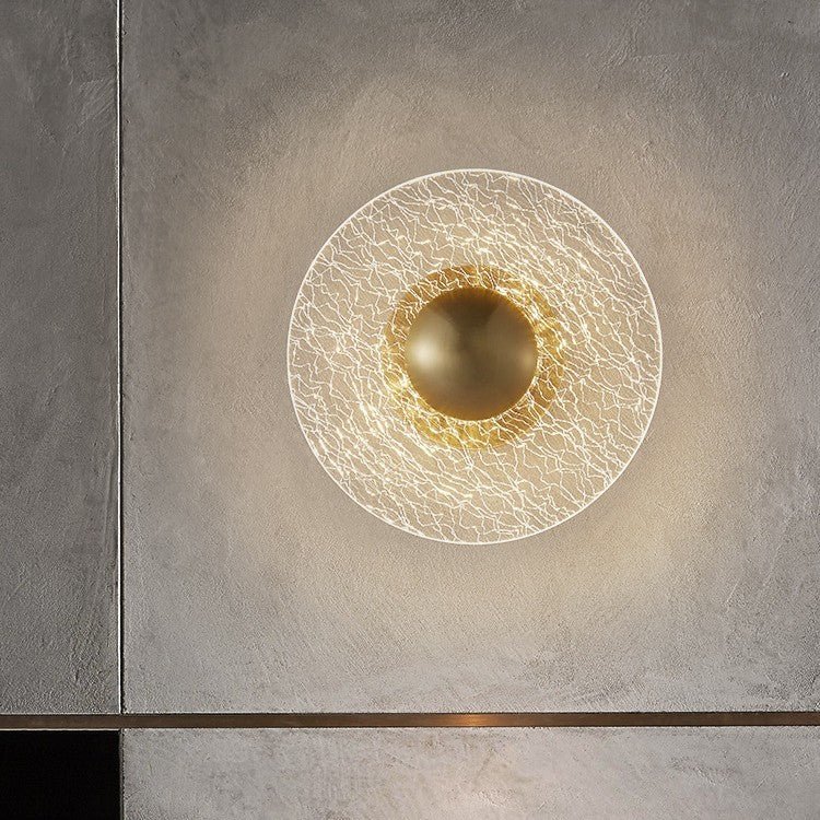 Designer Light Luxury Wall Lamp Bedroom Living Room - Hearth & Lume