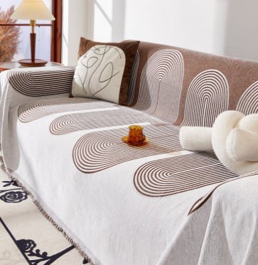 All - inclusive Universal Sofa Cover Simple Full Cover Cloth Sofa Cover Cushion - Hearth & Lume