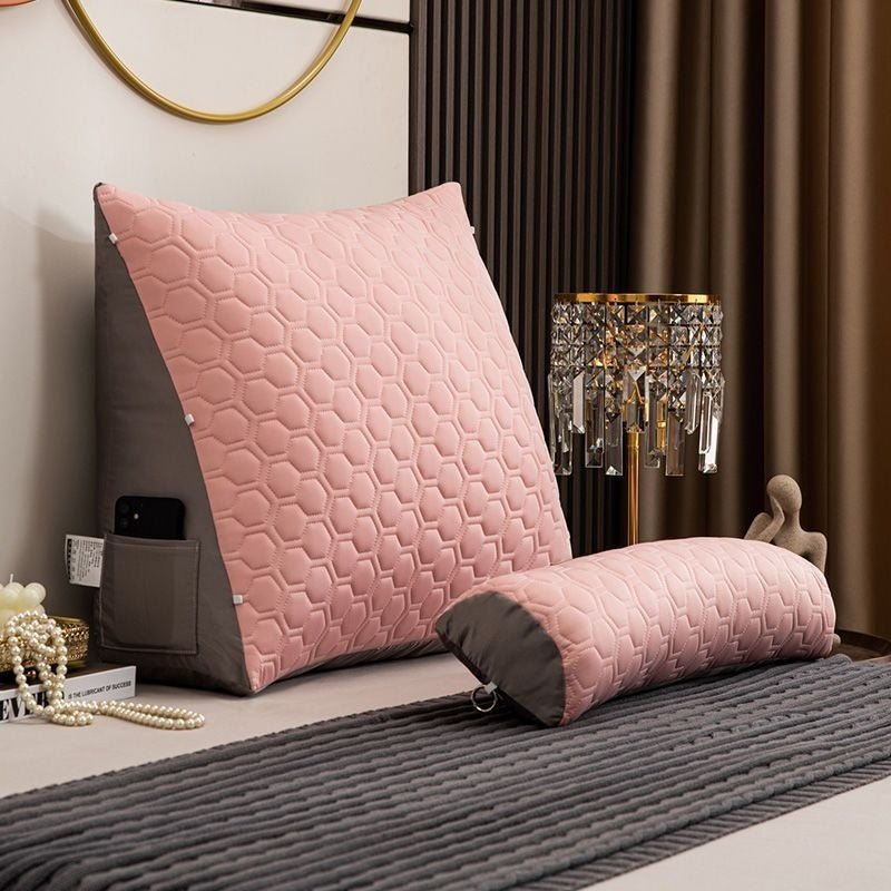 Summer Ice Silk Latex Summer Mat Pillow Bedside Cushion - Hearth & Lume