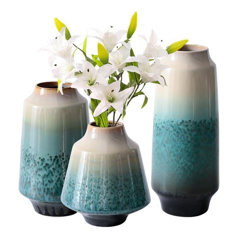 New Chinese Style Ceramic Vase Decoration Living Room TV - Hearth & Lume