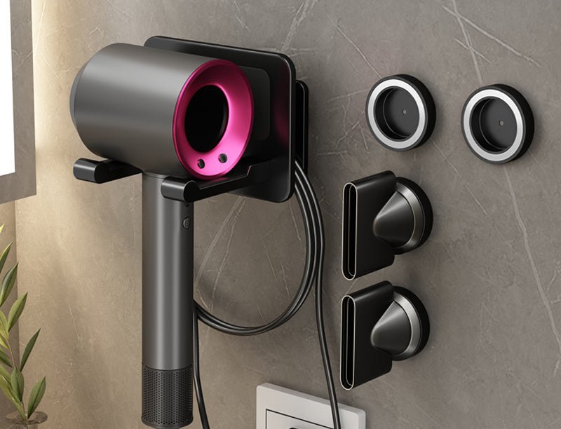 Hair Dryer Rack Without Punching - Hearth & Lume