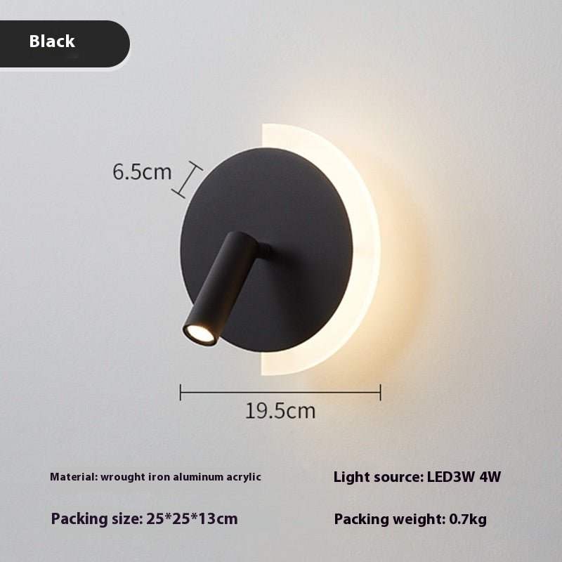 Bedroom Ambience Light Bedside Reading Wall Lamp - Hearth & Lume