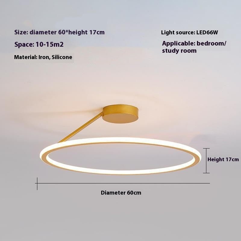 Simple Modern Led Ceiling Light Room Round Lighting - Hearth & Lume