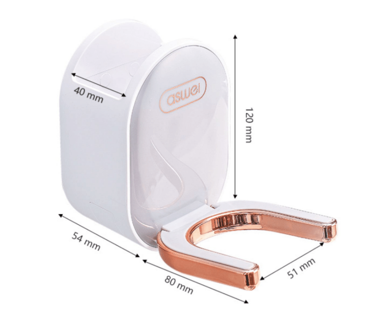 Hair Dryer Rack Free Punch Bathroom - Hearth & Lume