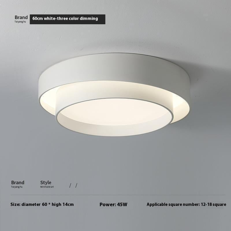 Led Ceiling Lamp Minimalist Creative Bedroom Light - Hearth & Lume