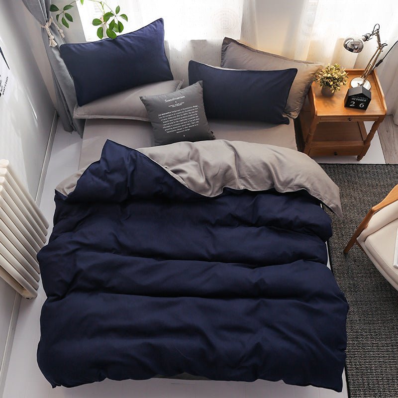 Simple three - piece bedding - Hearth & Lume