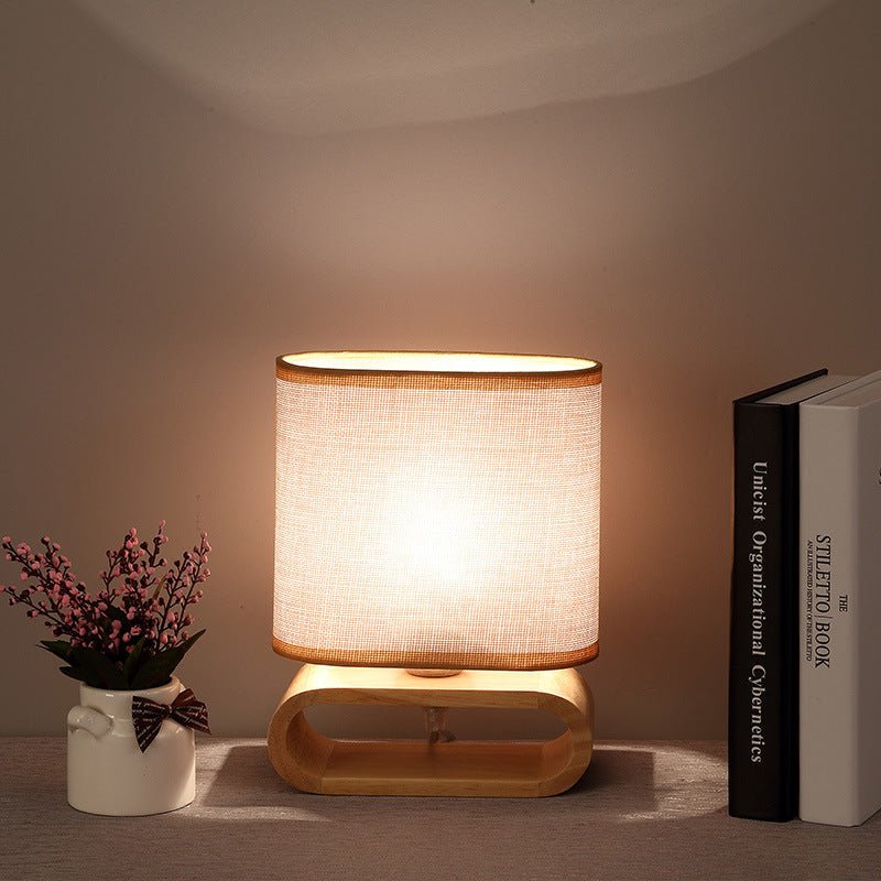 Nordic Japanese bedroom bedside table lamp - Hearth & Lume