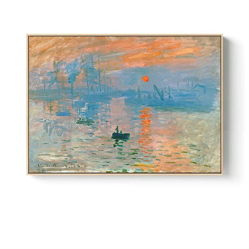 Monet Painting Living Room Decoration Painting - Hearth & Lume