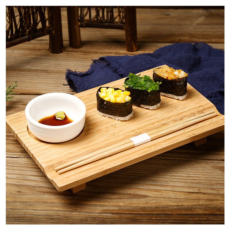 Bamboo Wood Sushi Plate - Hearth & Lume