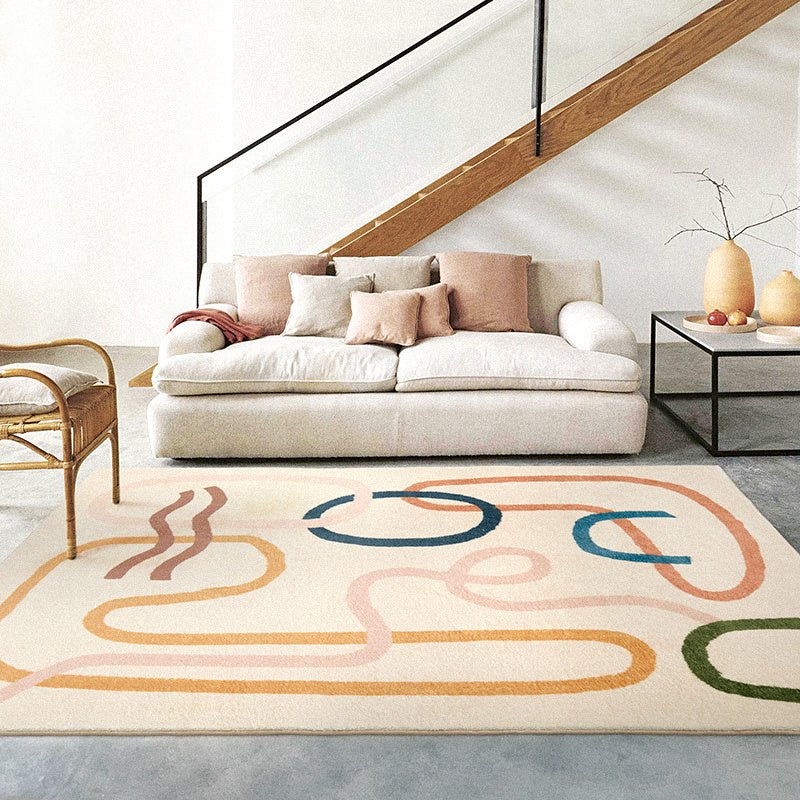 Geometric Carpet For Living Room And Bedroom - Hearth & Lume