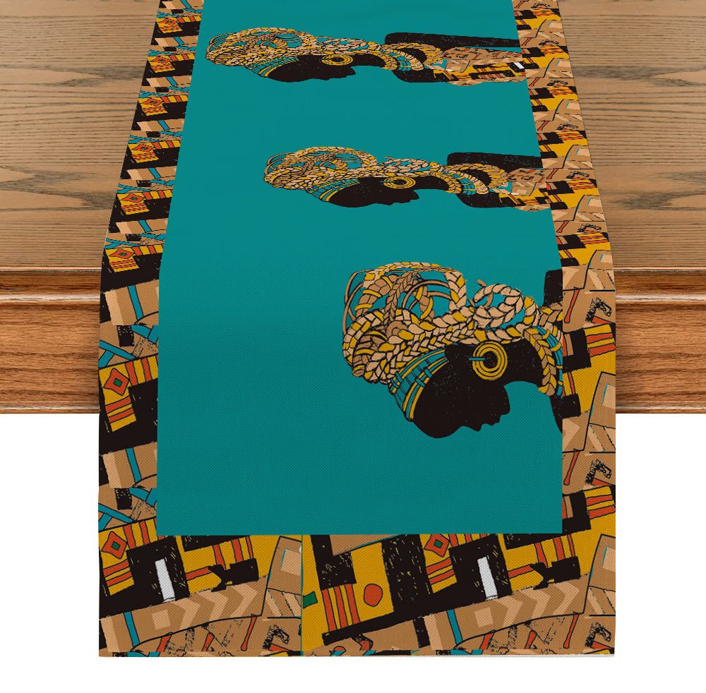 Table Runner National Geometric Tea Table - Hearth & Lume