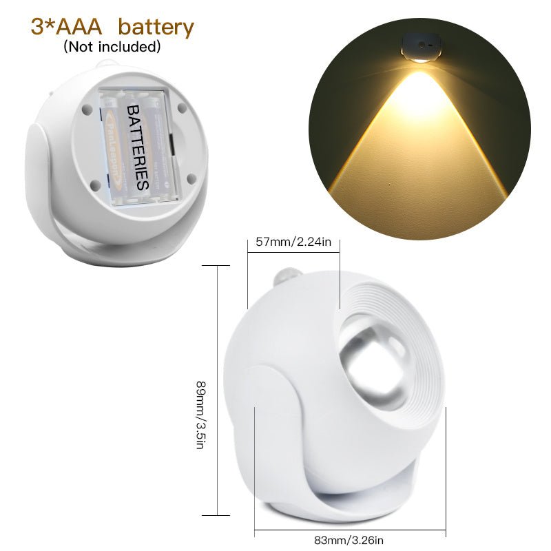 Adjustable Angle Human Sensing Light Wireless - Hearth & Lume