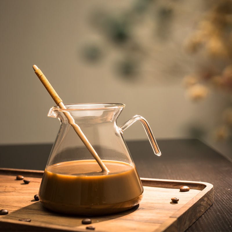 Coffee Pot Set High - bay Silicon Heat - resistant Glass Pot Coffee Filter Cup - Hearth & Lume