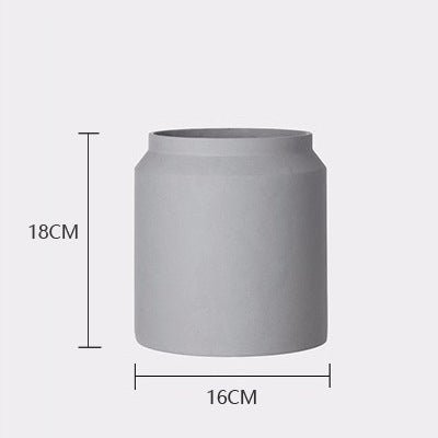 Nordic cement flower pot - Hearth & Lume