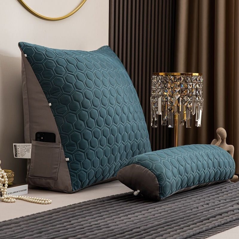 Summer Ice Silk Latex Summer Mat Pillow Bedside Cushion - Hearth & Lume