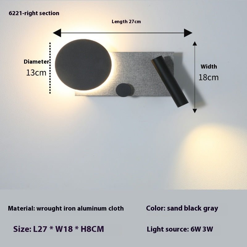 Bedroom Ambience Light Bedside Reading Wall Lamp - Hearth & Lume