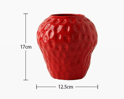 Straberry Vase Home Decorate - Hearth & Lume