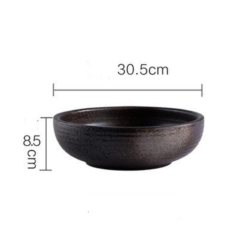 Retro Soup Bowl Japanese Style Drinking Bowl - Hearth & Lume