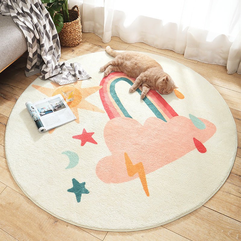Cartoon Thickened Tea Table Blanket Bedroom - Hearth & Lume