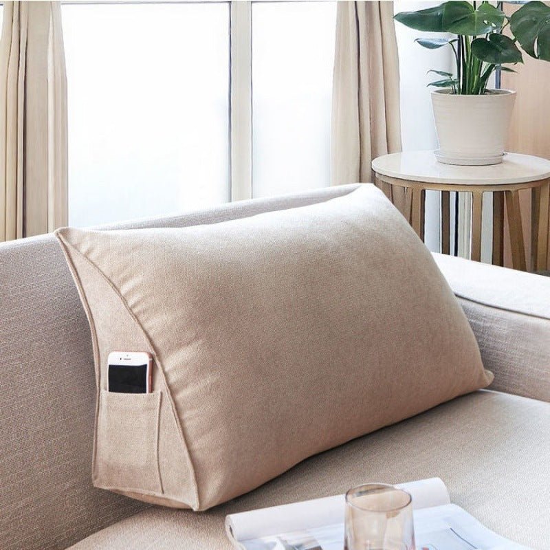 Fashion Personality Triangle Long Waist Cushion Tatami - Hearth & Lume