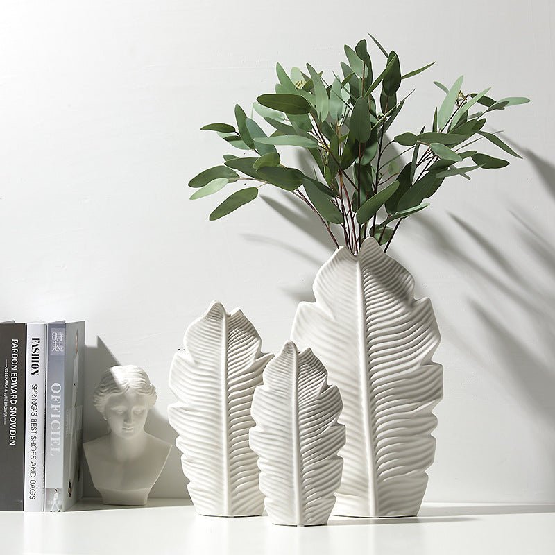 Nordic Style Desktop Living Room Ceramic Vase - Hearth & Lume