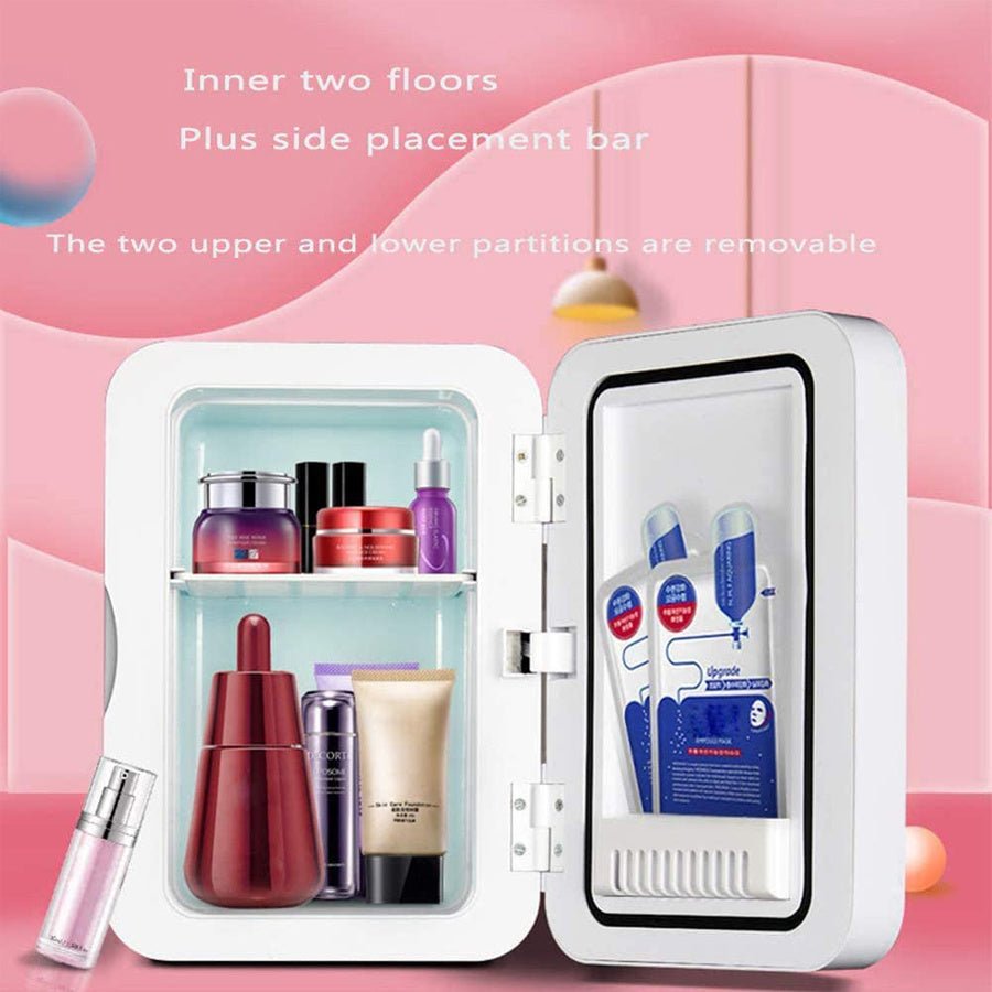 Mini Makeup Fridge Portable Cosmetic Refrigerator - Hearth & Lume