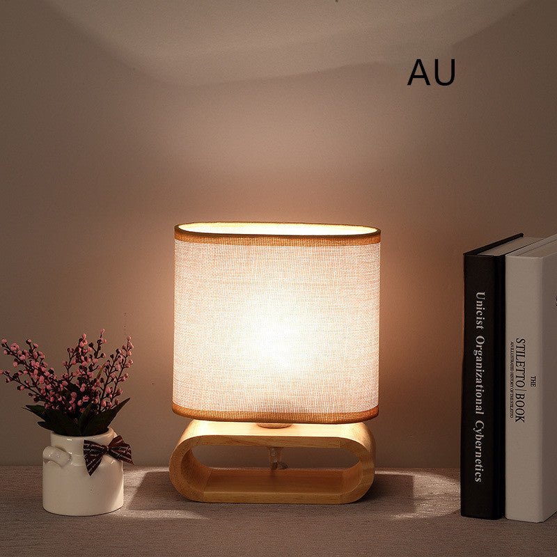 Nordic Japanese bedroom bedside table lamp - Hearth & Lume