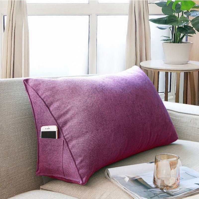 Fashion Personality Triangle Long Waist Cushion Tatami - Hearth & Lume