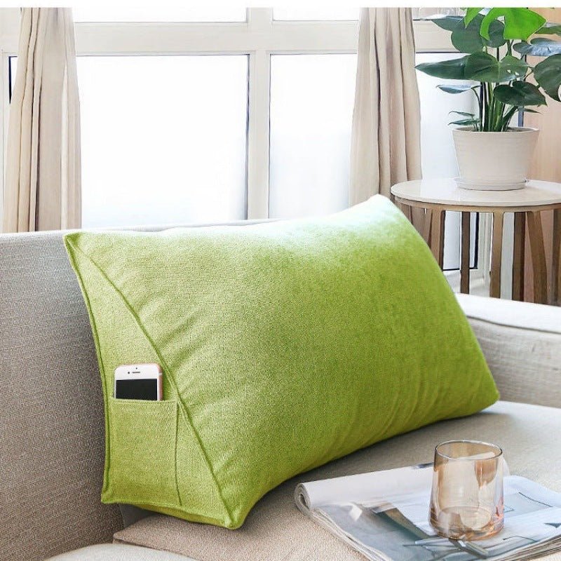 Fashion Personality Triangle Long Waist Cushion Tatami - Hearth & Lume