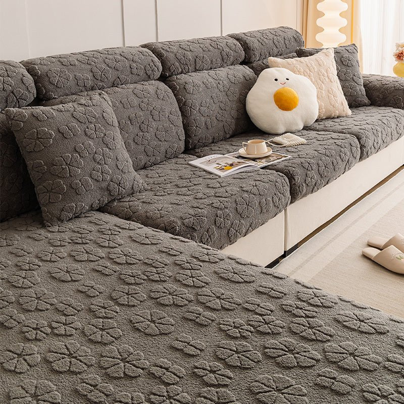 Anti - scratching Cushion Sofa Cover All - inclusive Universal Sofa Slipcover - Hearth & Lume