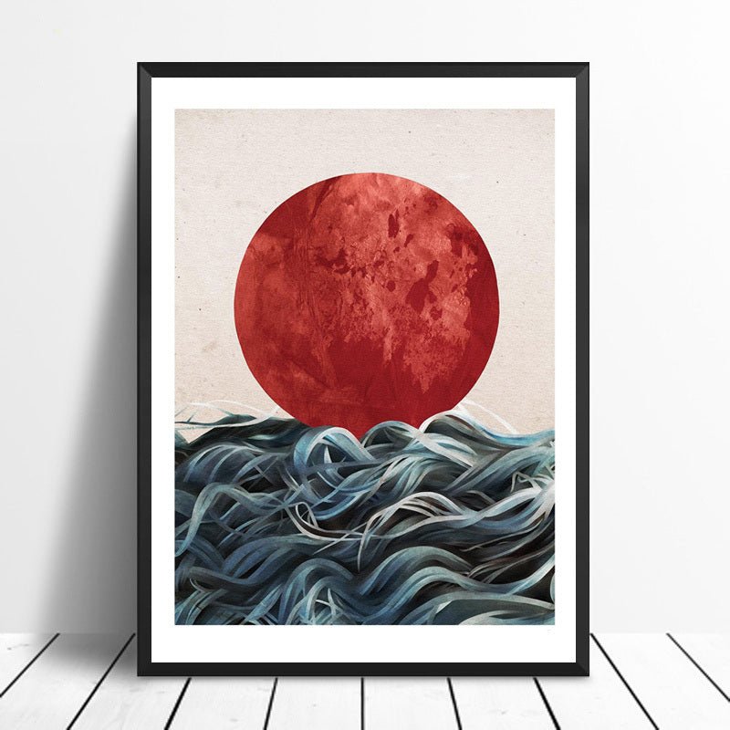 Sunrise landscape living room bedroom painting - Hearth & Lume
