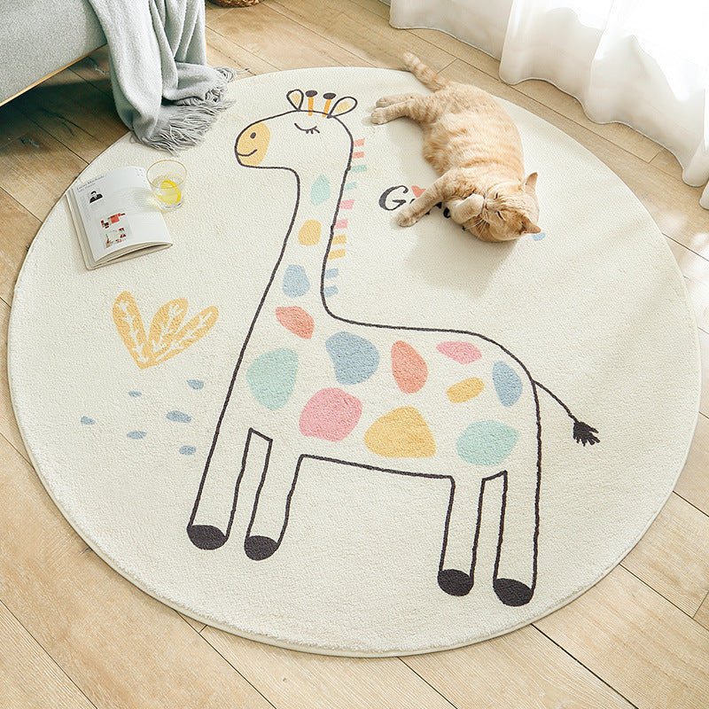 Cartoon Thickened Tea Table Blanket Bedroom - Hearth & Lume