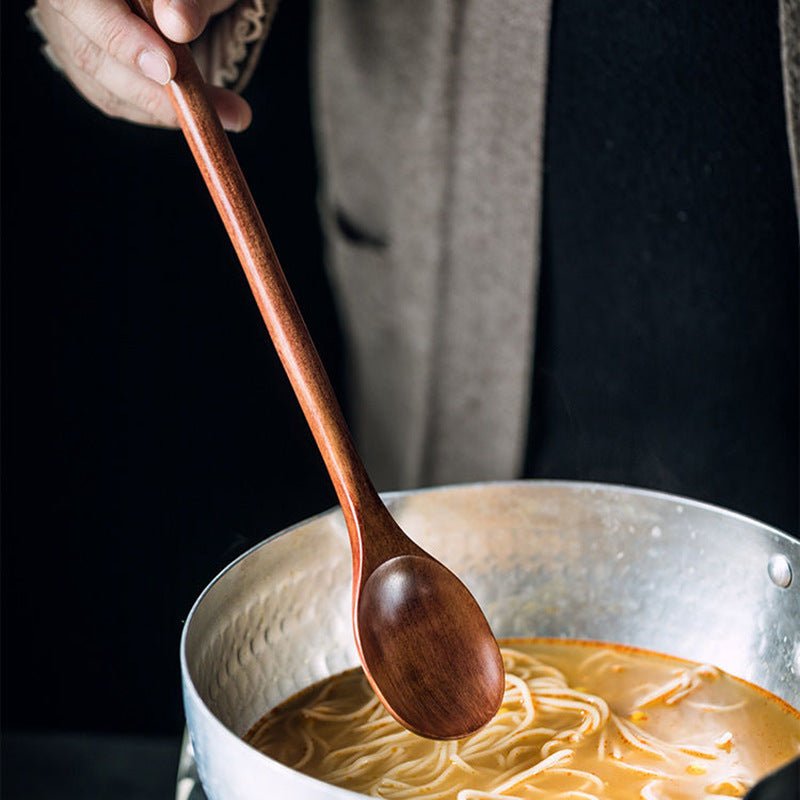 Stirring Cooking Lengthened Cooking Spoon Long Handle - Hearth & Lume