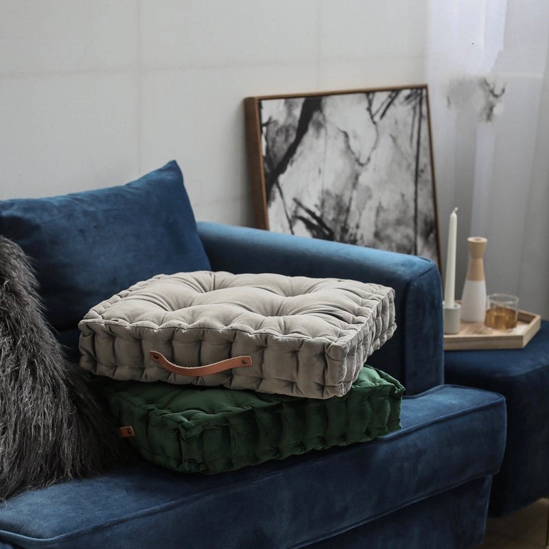Simple Velvet Sofa Cushion Thickened Pillow - Hearth & Lume