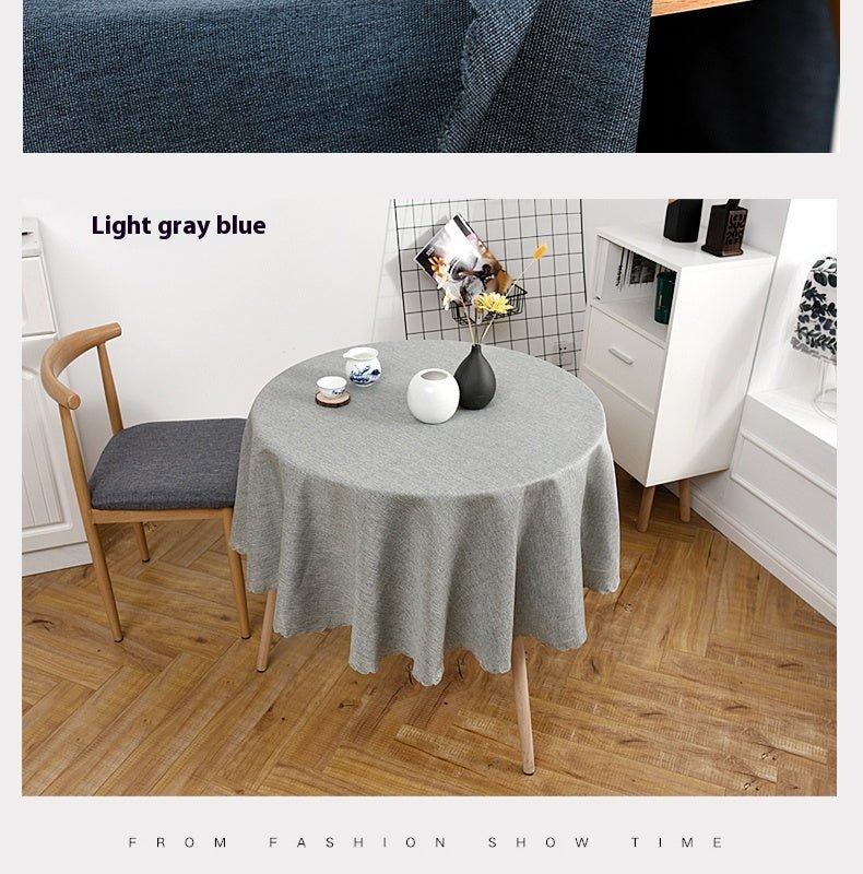Tea Table Cloth Round Dining Table Cloth - Hearth & Lume