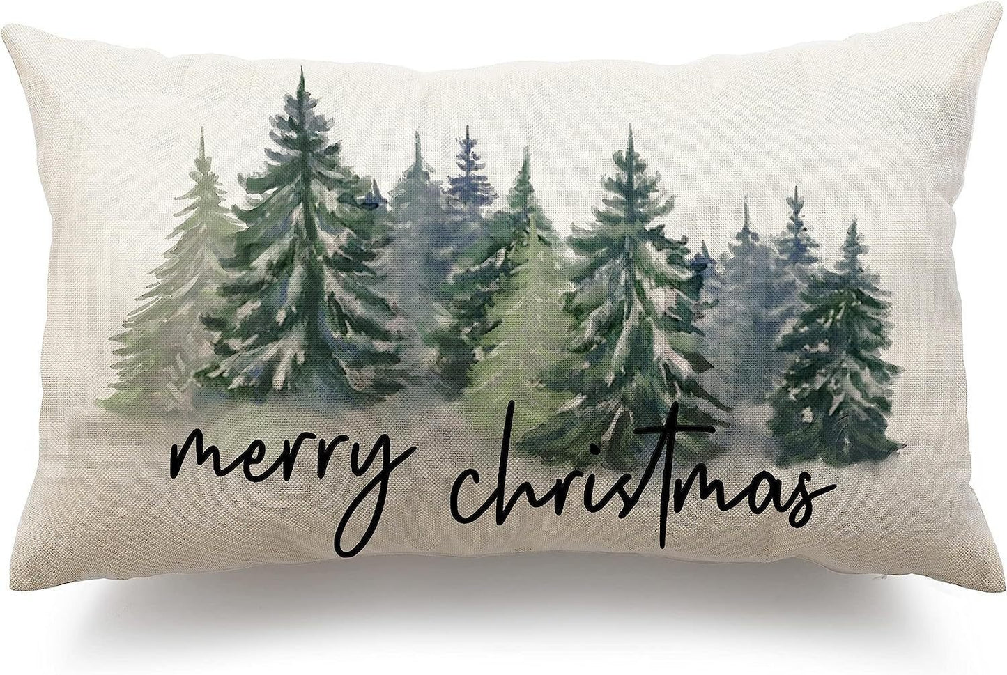 Christmas Simple Linen Pillow Cover Home Sofa Decoration - Hearth & Lume