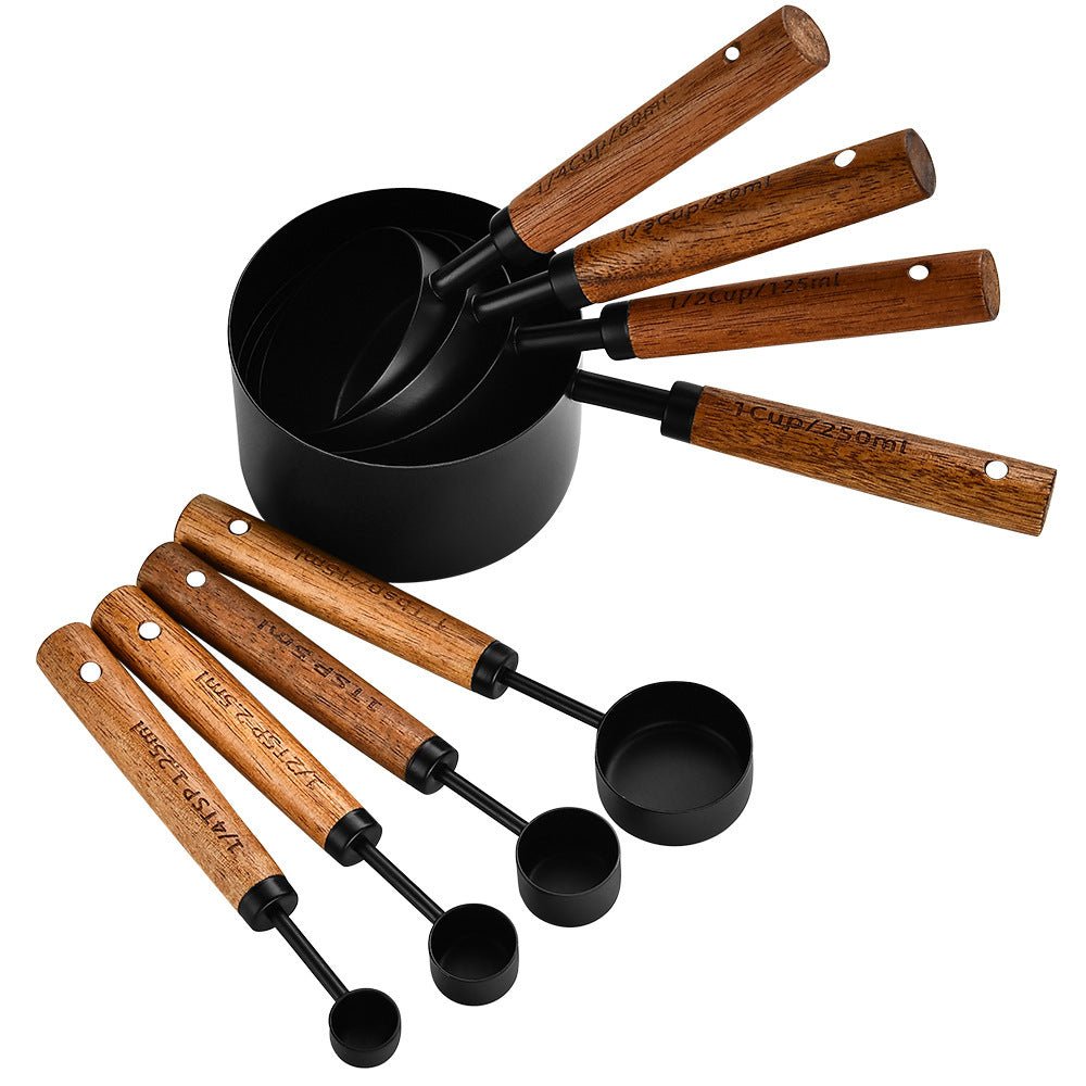 Stainless Steel Measuring Cup Measuring Spoon Home Baking Measuring Spoon Measuring Measuring Spoon Tool Suit - Hearth & Lume