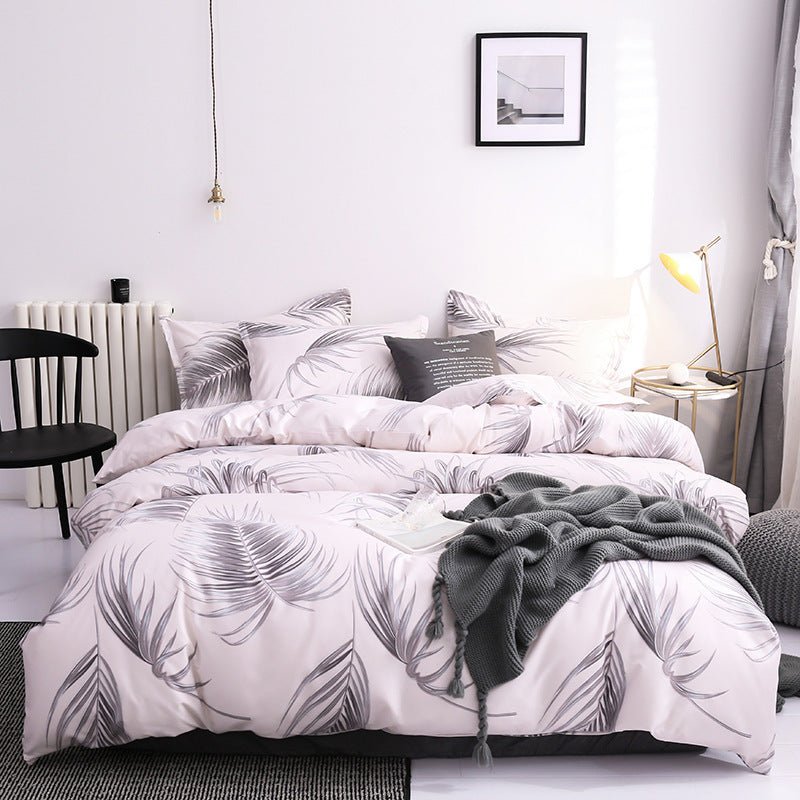 Quilt Duvet Cover 2 Pillow Cases Bedding Sets 3 Pcs - Hearth & Lume