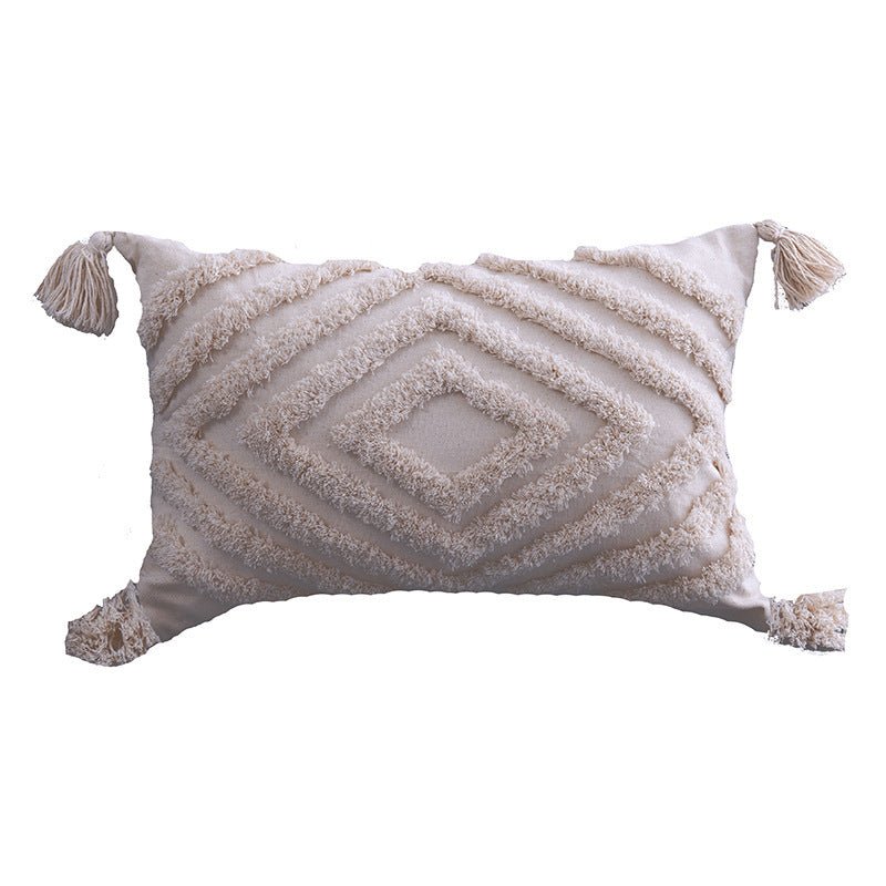 Tufted pillow cushion cover - Hearth & Lume