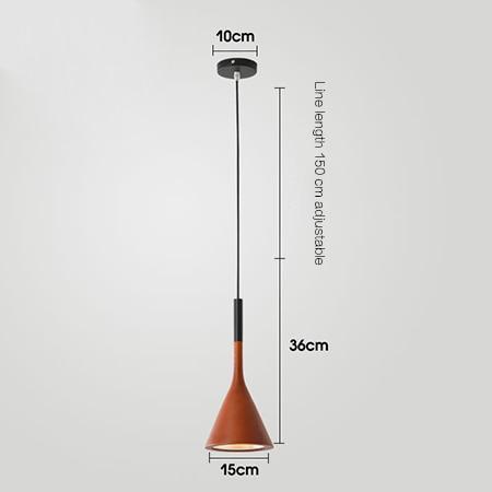Simple single head Chandelier - Hearth & Lume