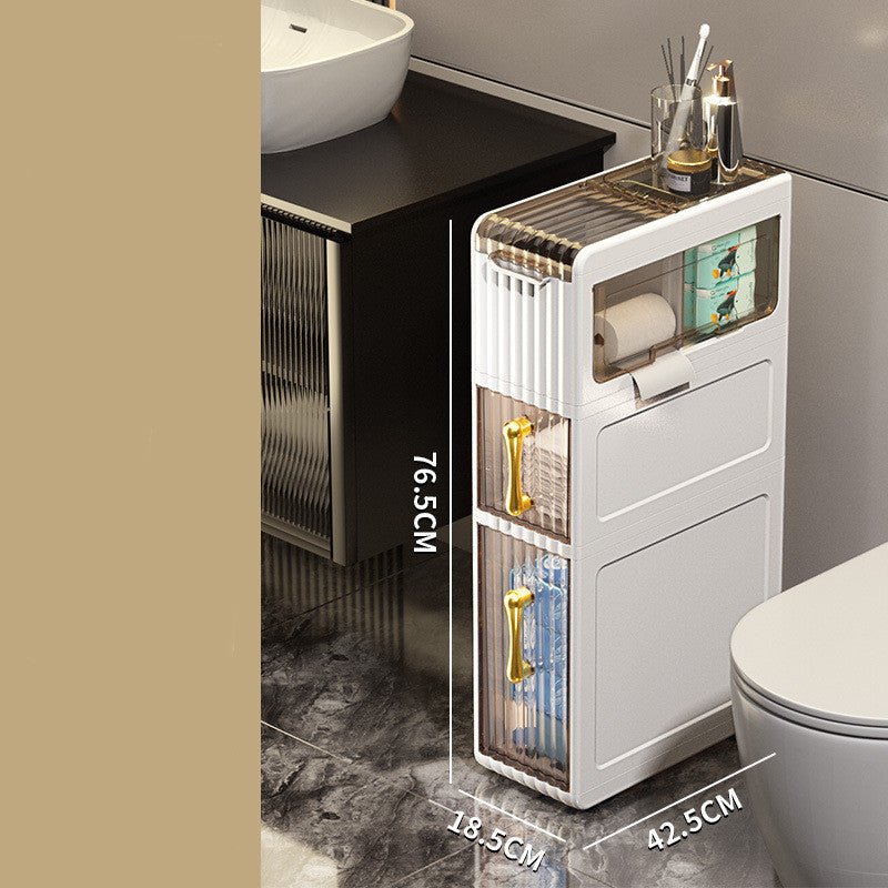 Light Luxury Bathroom Cabinet Storage Rack - Hearth & Lume