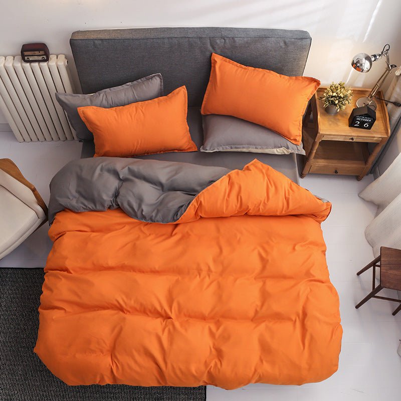 Simple three - piece bedding - Hearth & Lume